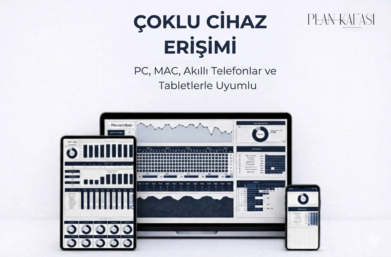 2026 Hedef & Alışkanlık Takip Sistemi (Dijital İndirme)